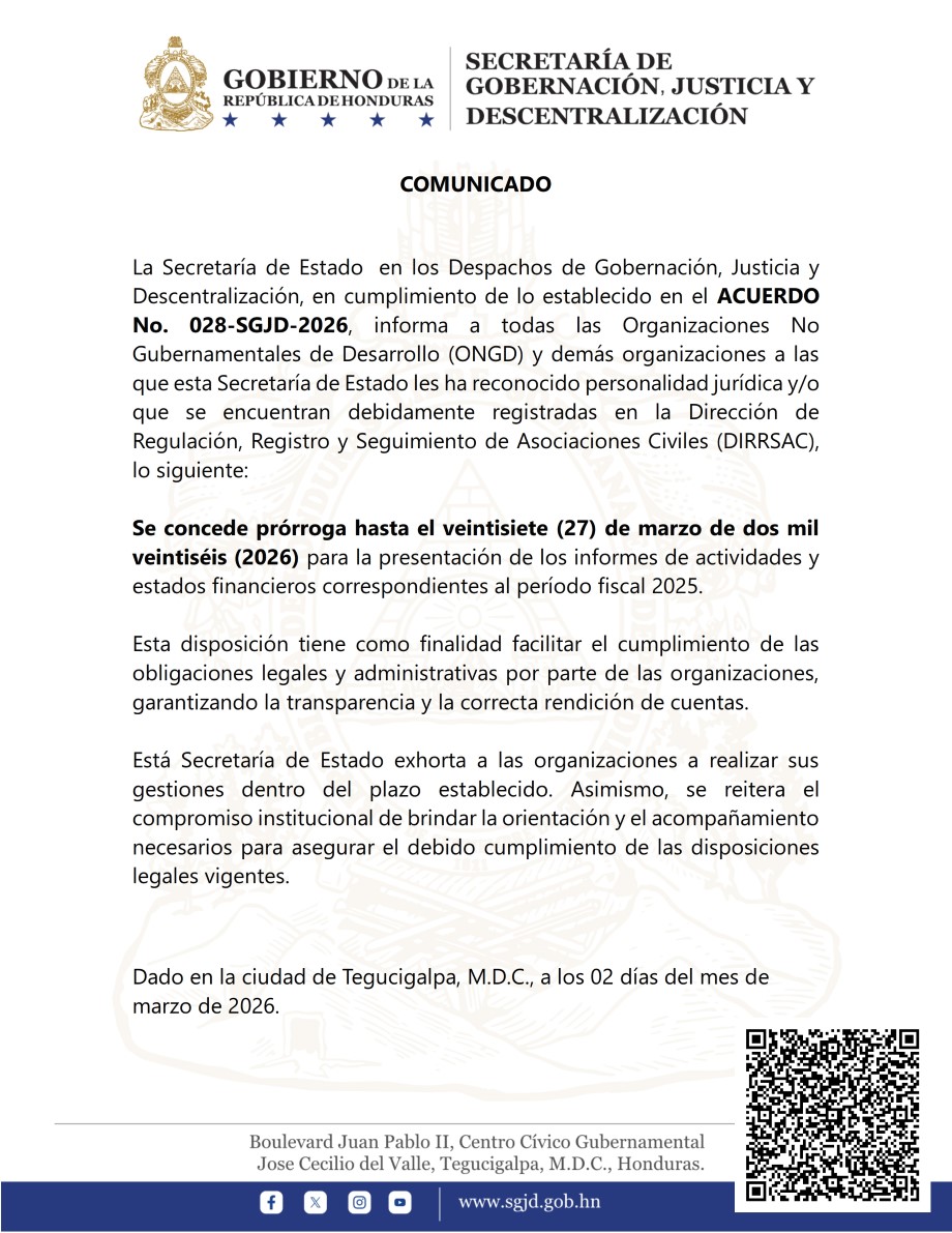 Comunicado 2 Marzo 001 pe